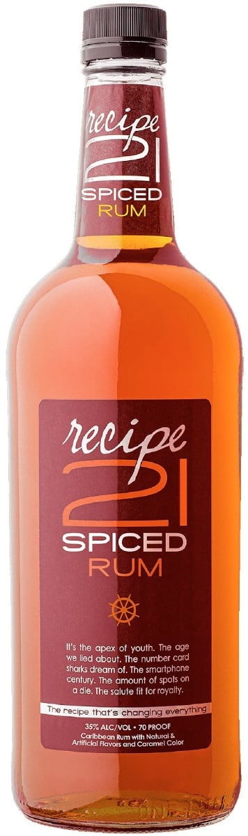 Recipe 21 Spiced Rum 1L