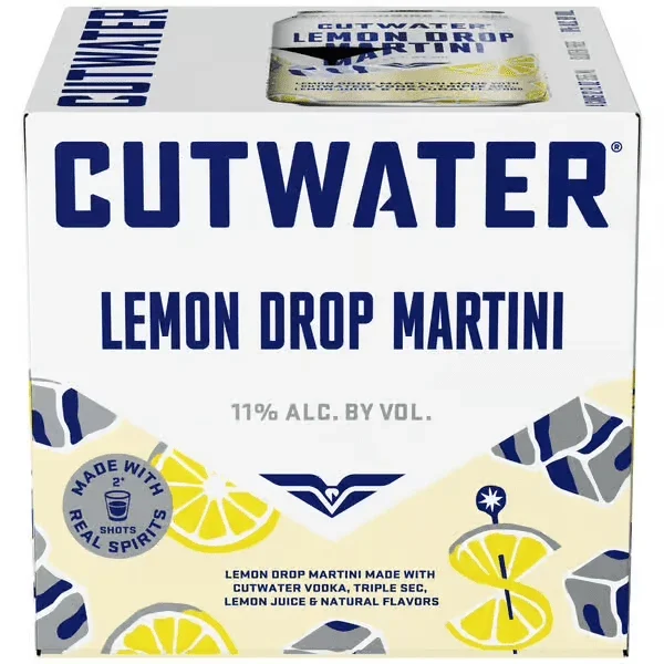 Cutwater Lemon Drop Martini 355ML