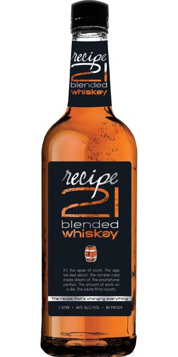 Recipe 21 Blended Whiskey 1L