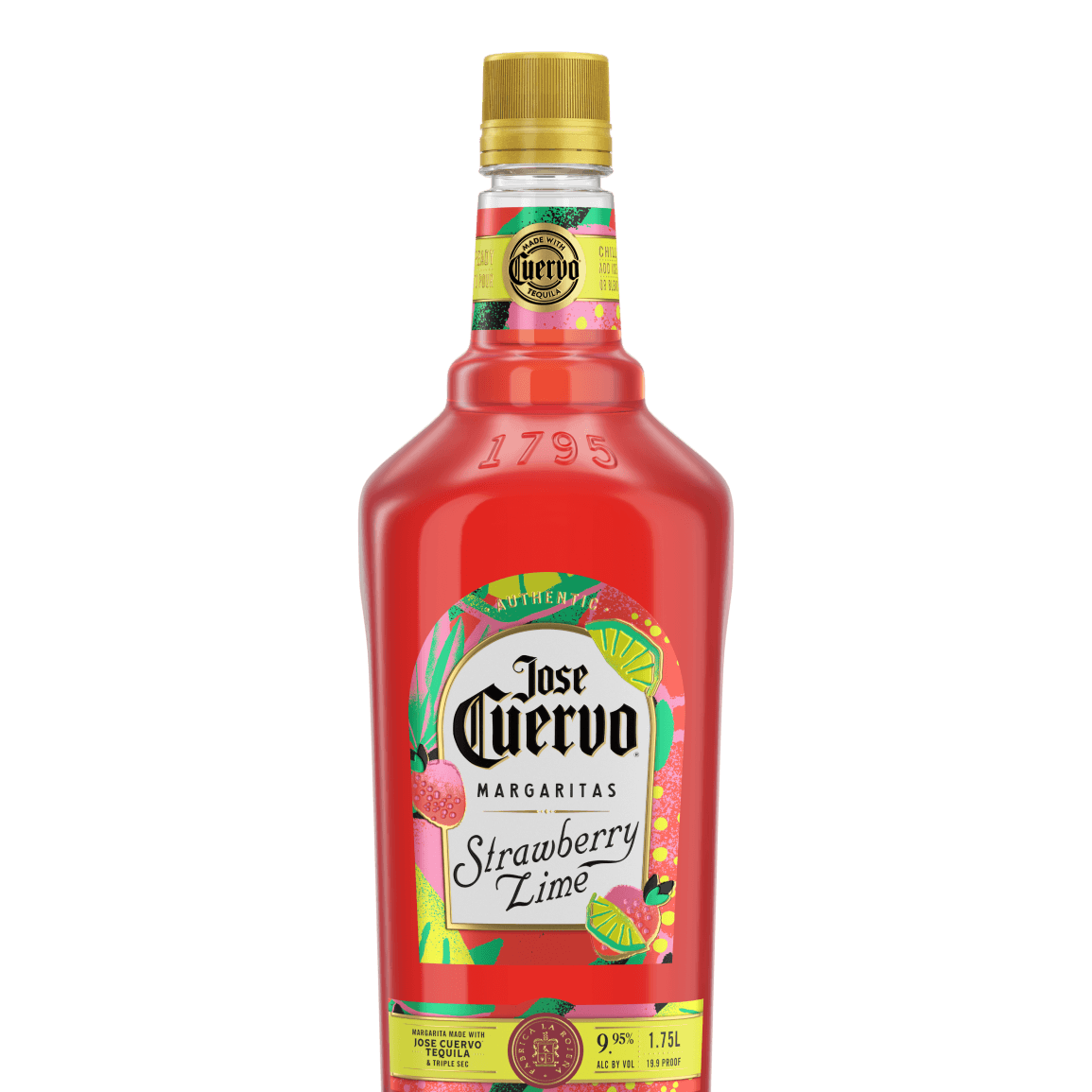 JOSE CUERVO STRAWBERRY LIME MARGARITA 750ML