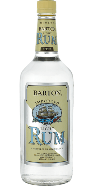 Barton Light White Rum 1L