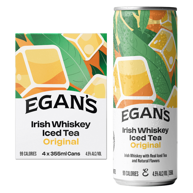 EGAN'S IRISH WHISKEY ICED TEA 4-PACK
