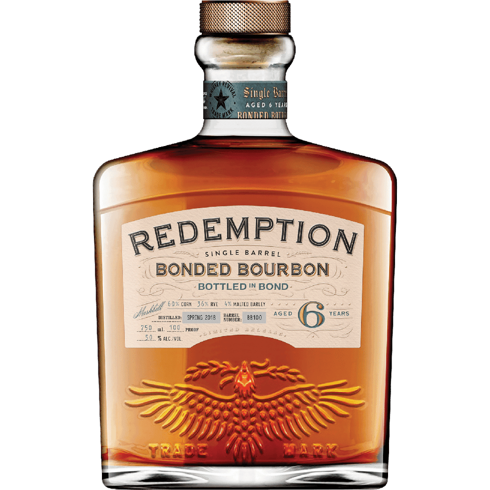 REDEMPTION BOTTLED IN BOND 6-YEAR 750ML