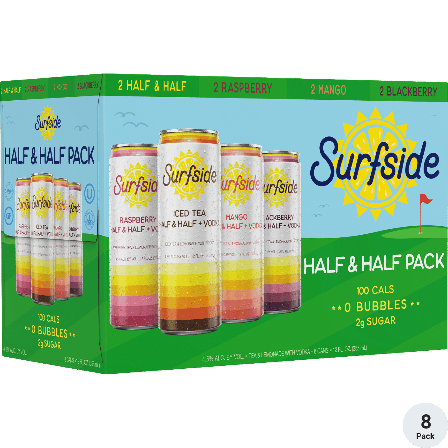 Surfside Half & Half Variety 8-Pack