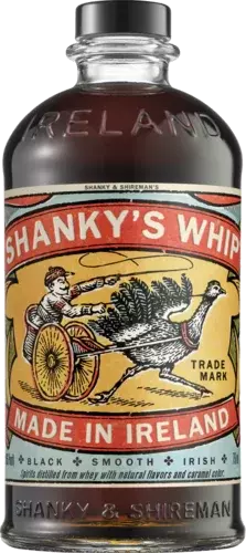 SHANKY'S WHIP BLACK IRISH LIQUEUR 750ML
