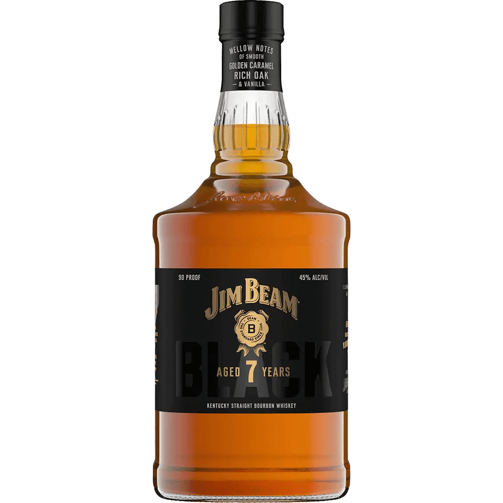 JIM BEAM 'BLACK' BOURBON 7-YEAR 1L