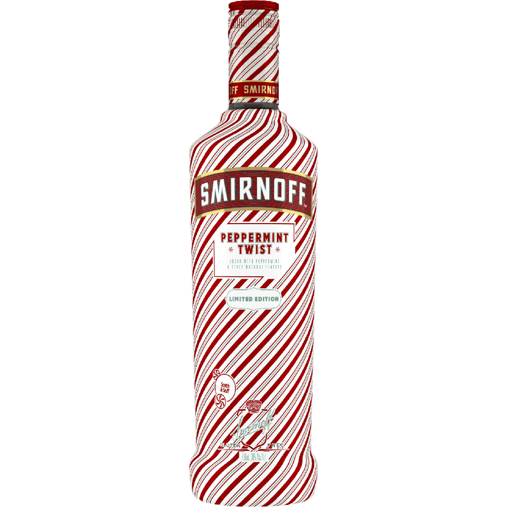 Smirnoff Peppermnt Twist Vodka 750ML