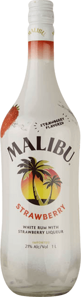 Malibu Strawberry Rum 1L
