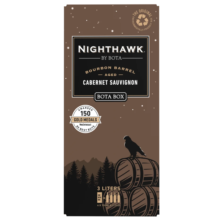 Bota Box 'Nighthawk' Bourbon Barrel Cabernet Sauvignon 3.0L