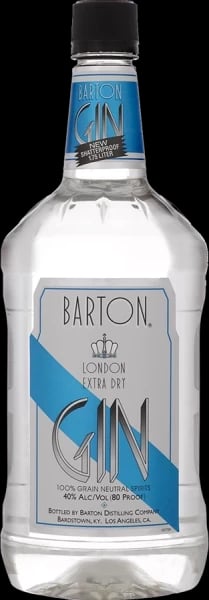 Barton London Extra Dry Gin 1.75L
