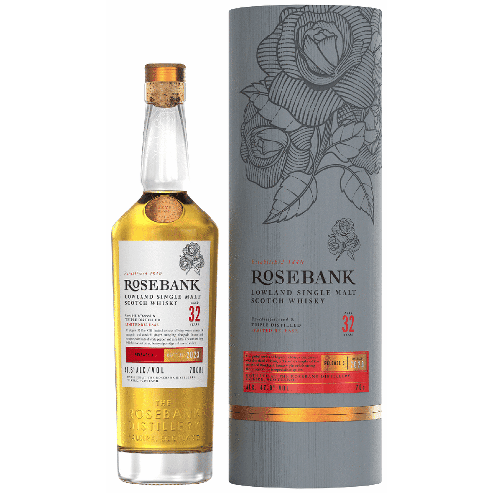 ROSEBANK LOWLAND SINGLE WHISKY 32-YEAR 700ML