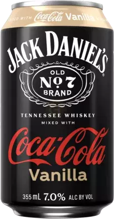 Jack Daniel's Vanilla Coke Single 355ML