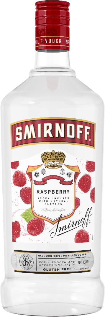 Smirnoff Raspberry Vodka 1.75L