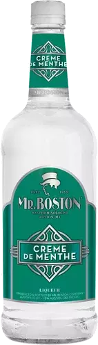 MR. BOSTON CREME DE MENTHE (CLEAR) 1L