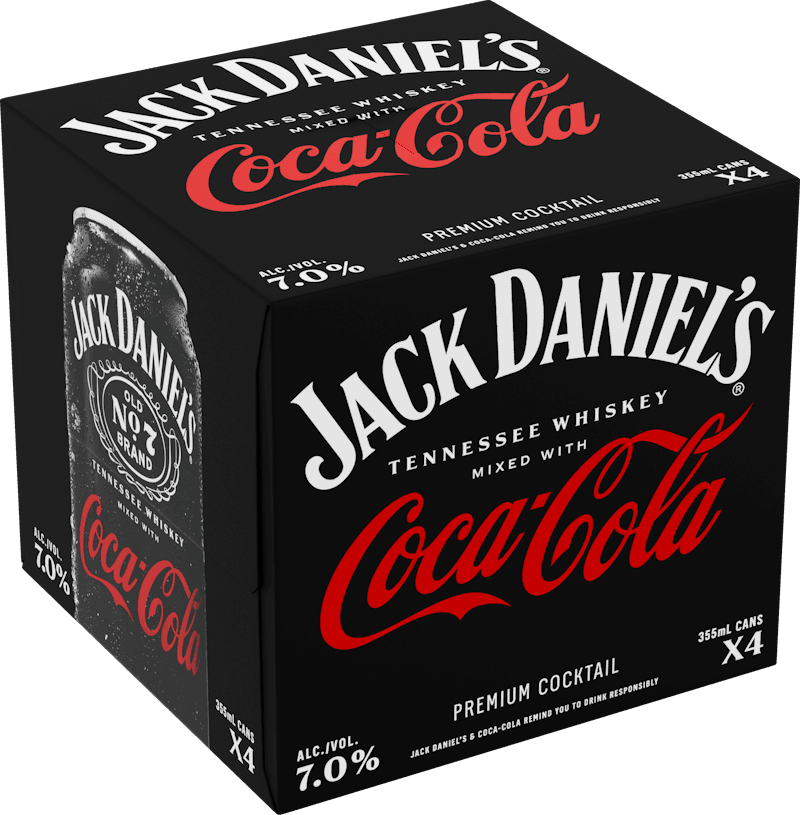 Jack Daniel's Original Coke Single 355ML