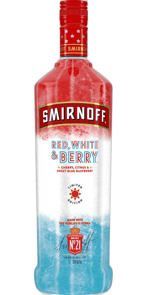 Smirnoff Red White Berry Vodka 1L
