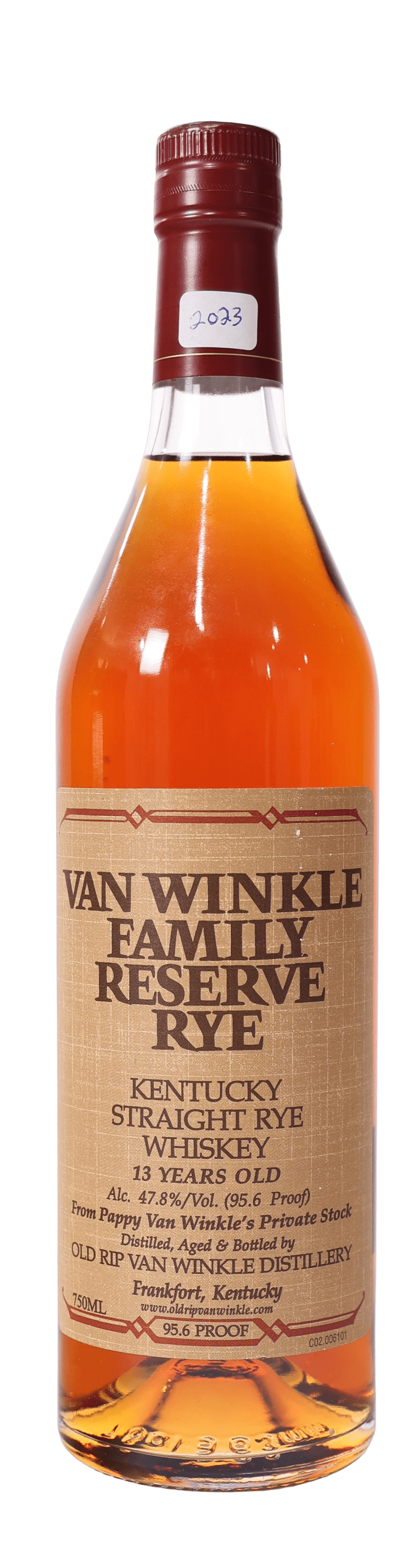 Pappy Van Winkle 13 Year Family Reserve Rye 750ML
