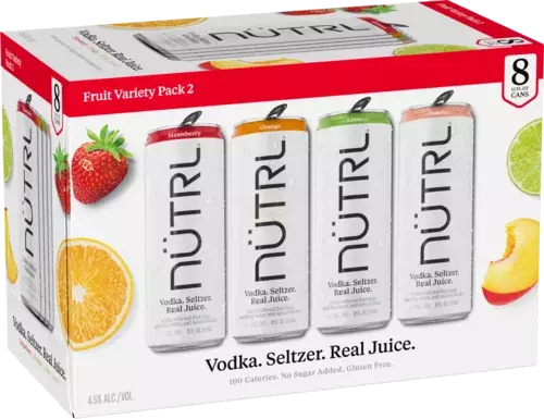 NUTRL FRUIT VARIETY 8-PACK 355ML