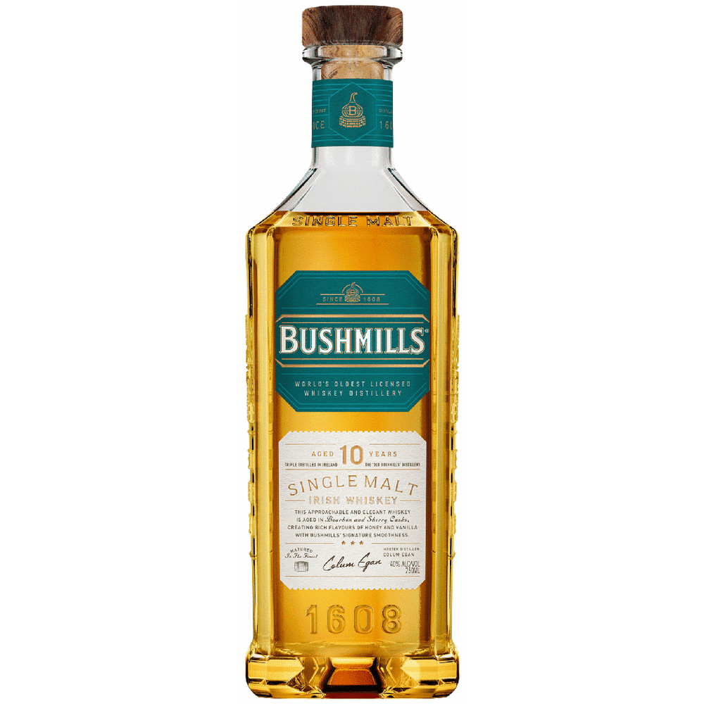 Bushmills 10-Year Irish Whiskey 750ML