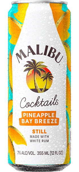 Malibu Pineapple Bay Single 355ML