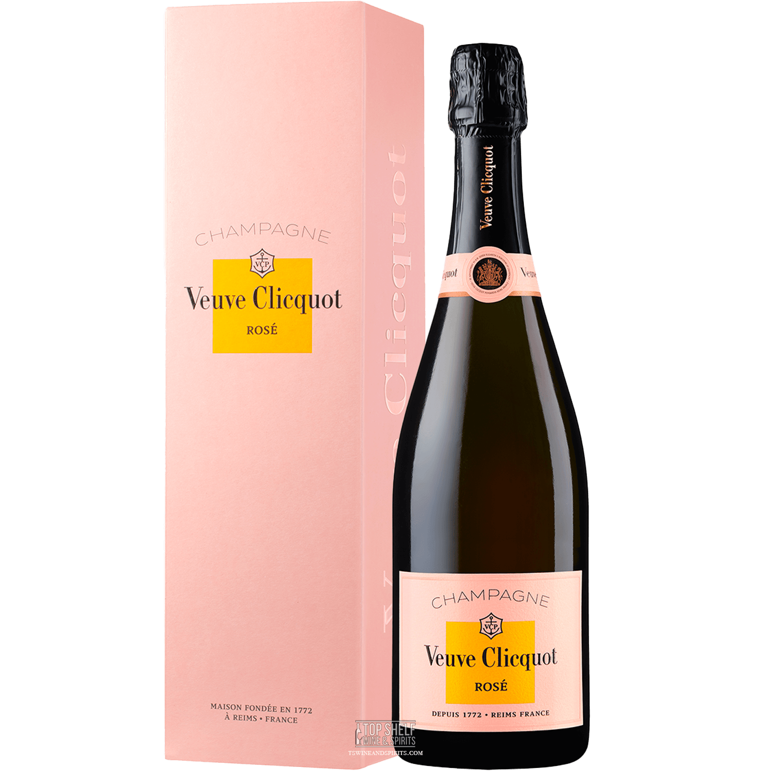 CLICQUOT ROSE NV GIFT 750ML